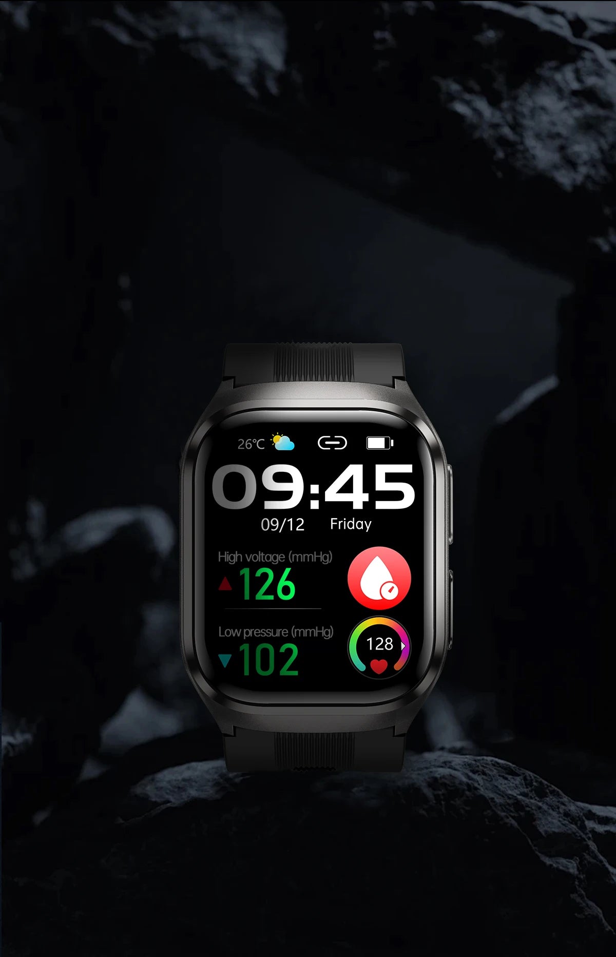 New Airbag Smart Watch Men AI Diagnosis Accurate Blood Pressure