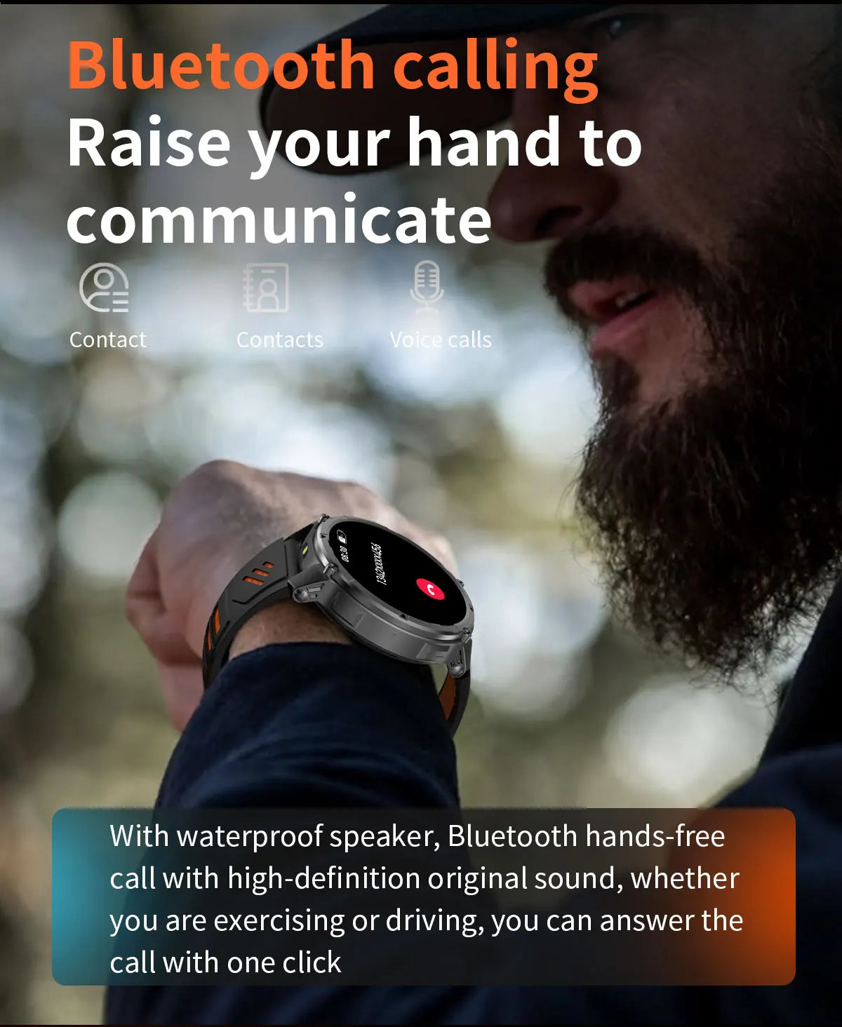 New T-Rex3 Pro 1100mAh Battery Smart Watch GPS Smartwatch