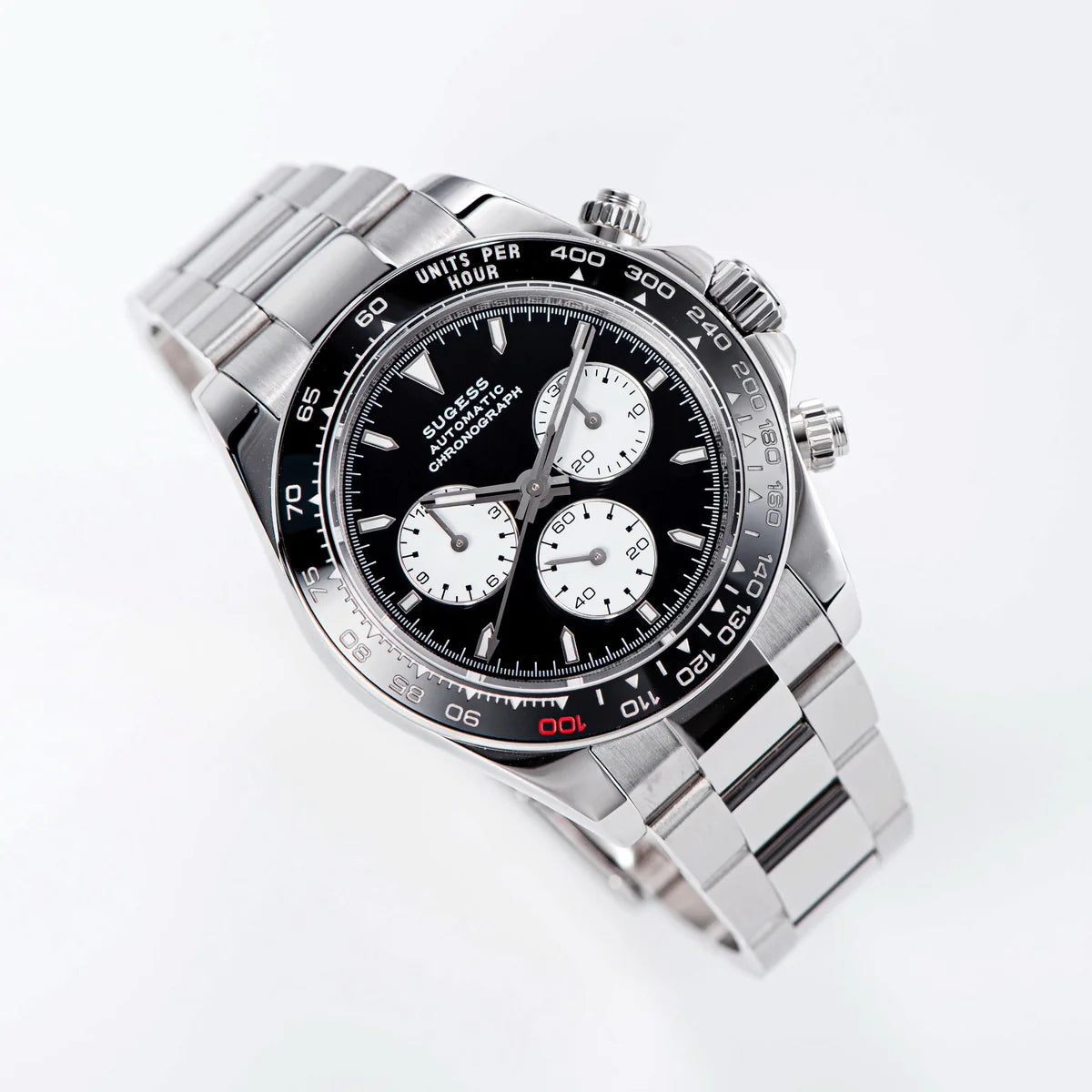 Diving Men Watch Panda Automatic Mechanical Chronograph