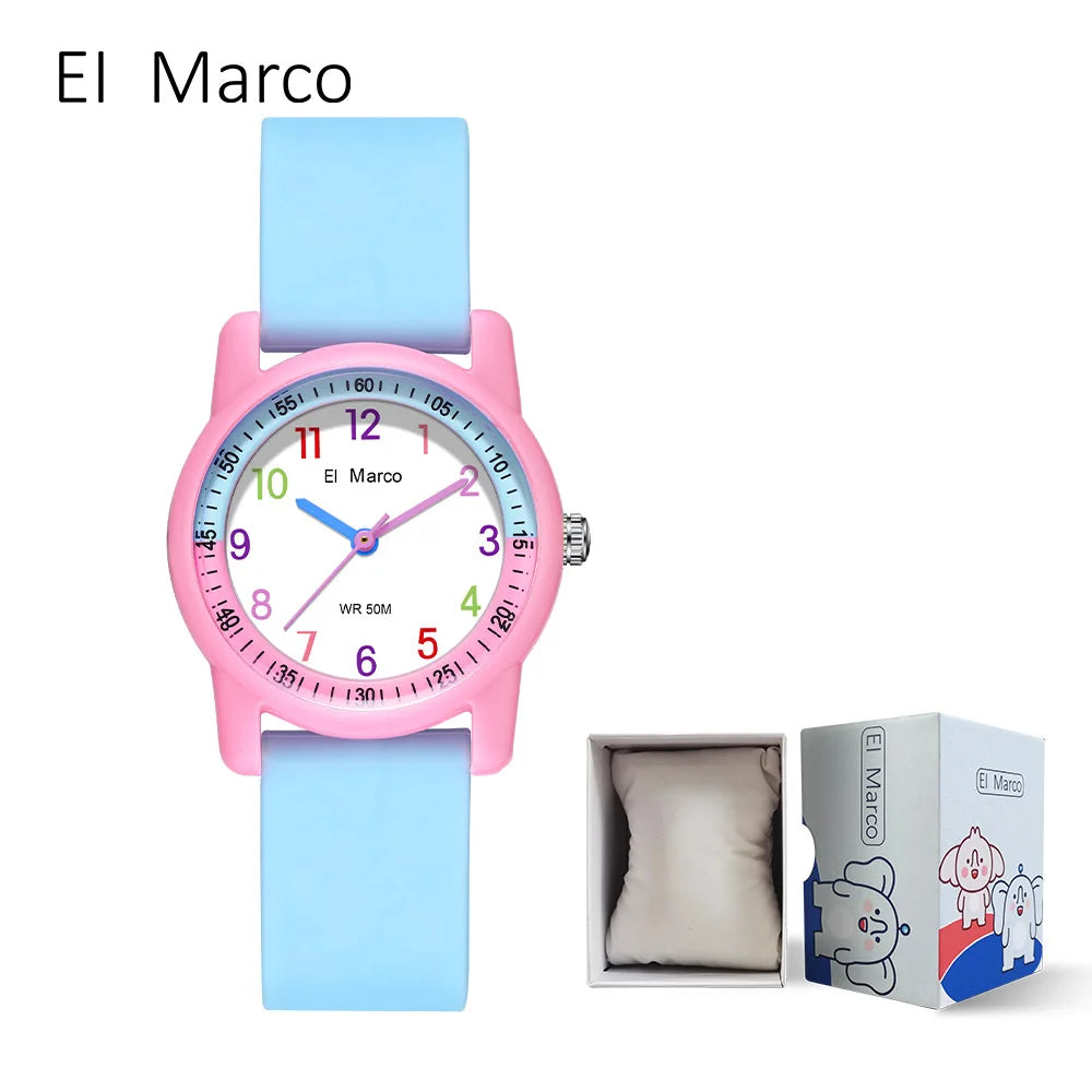 El Marco 6701 Children's Watch Waterproof and Drop proof