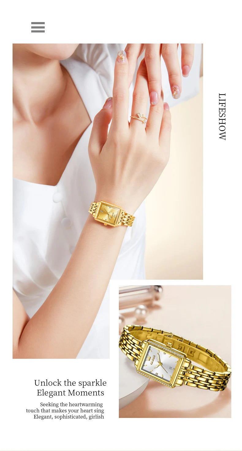 Women's Watch Luxury Elegant Quartz Ladies Wristwatch