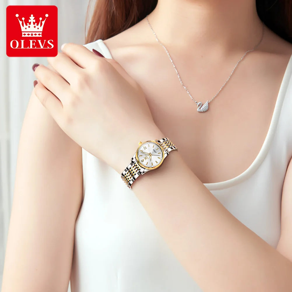 Luxury Brand Ladies Watch Automatic Mechanical Wristwatch