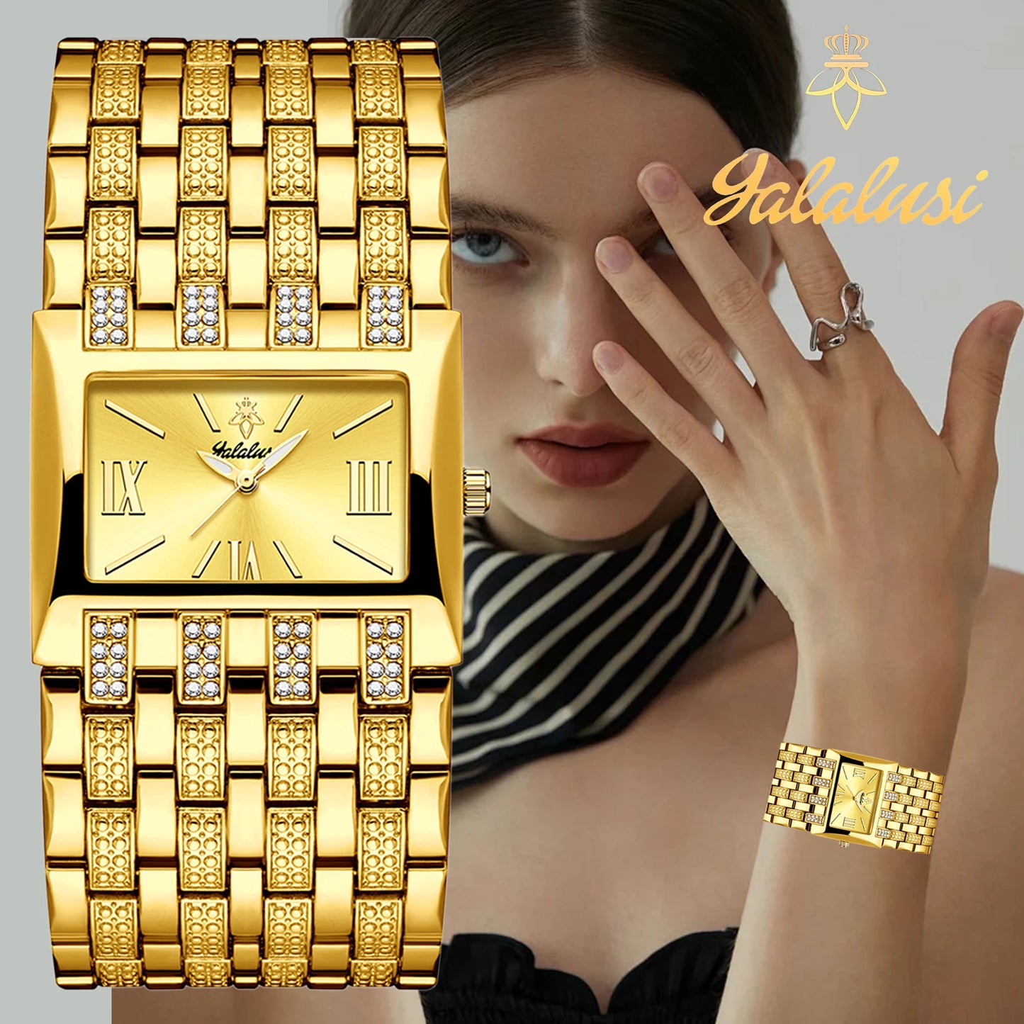 Brand: Fashionable Women's Waterproof Quartz Bracelet