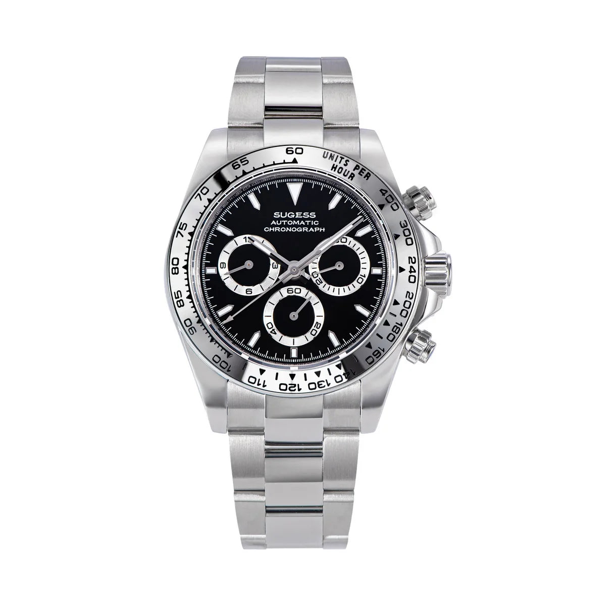 Diving Men Watch Panda Automatic Mechanical Chronograph