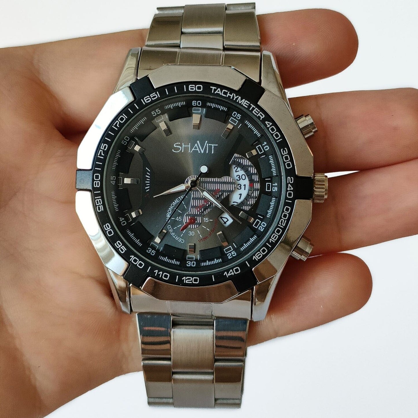 Men's Watch Relojes De Hombre Stainless Steel