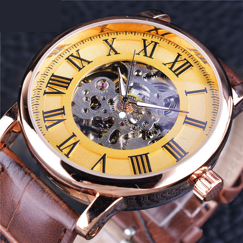 Men's Roman Automatic Mechanical Watch