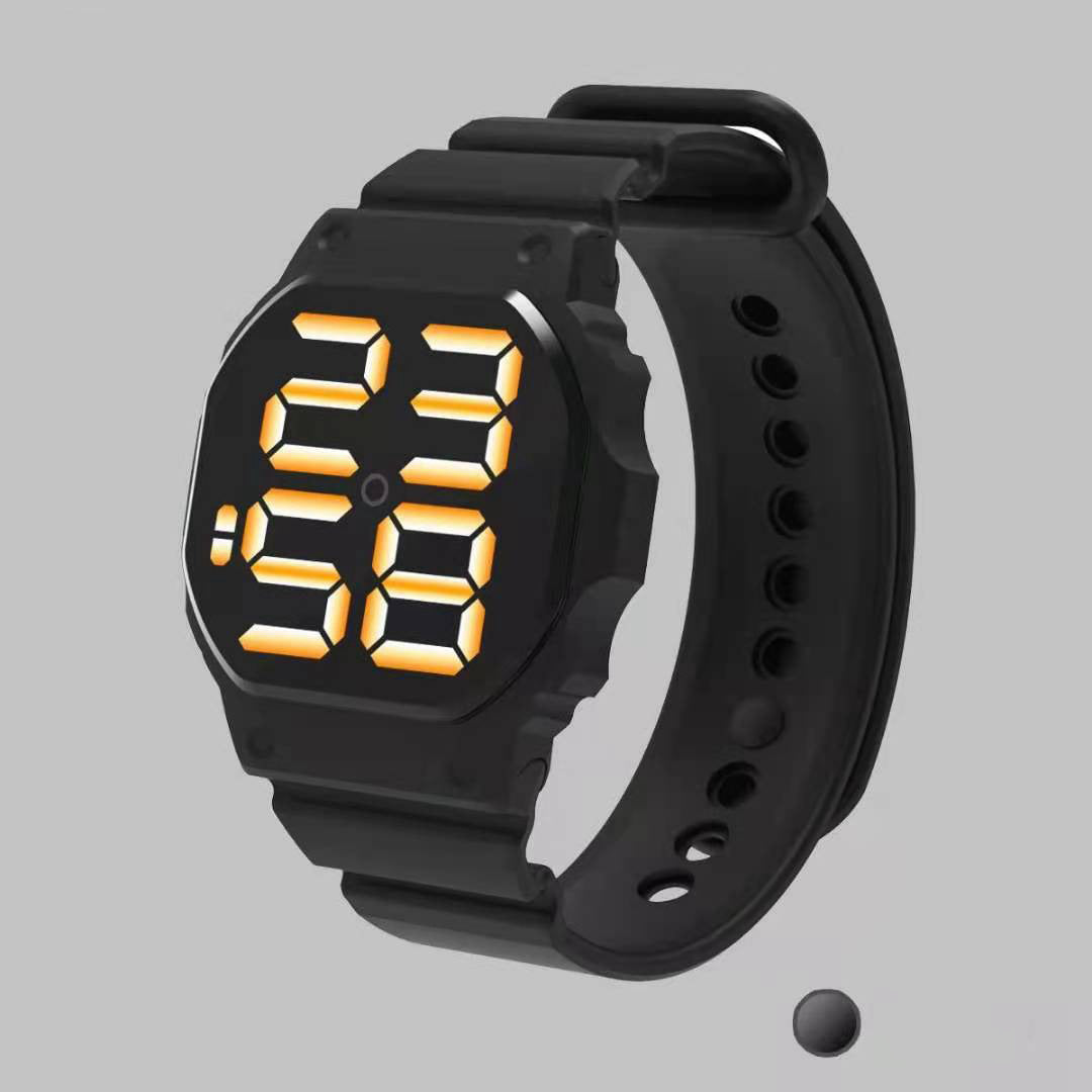 Creative Led Watch Fashion Trend Silicone Bracelet Luminous Sports Student Electronic Watch