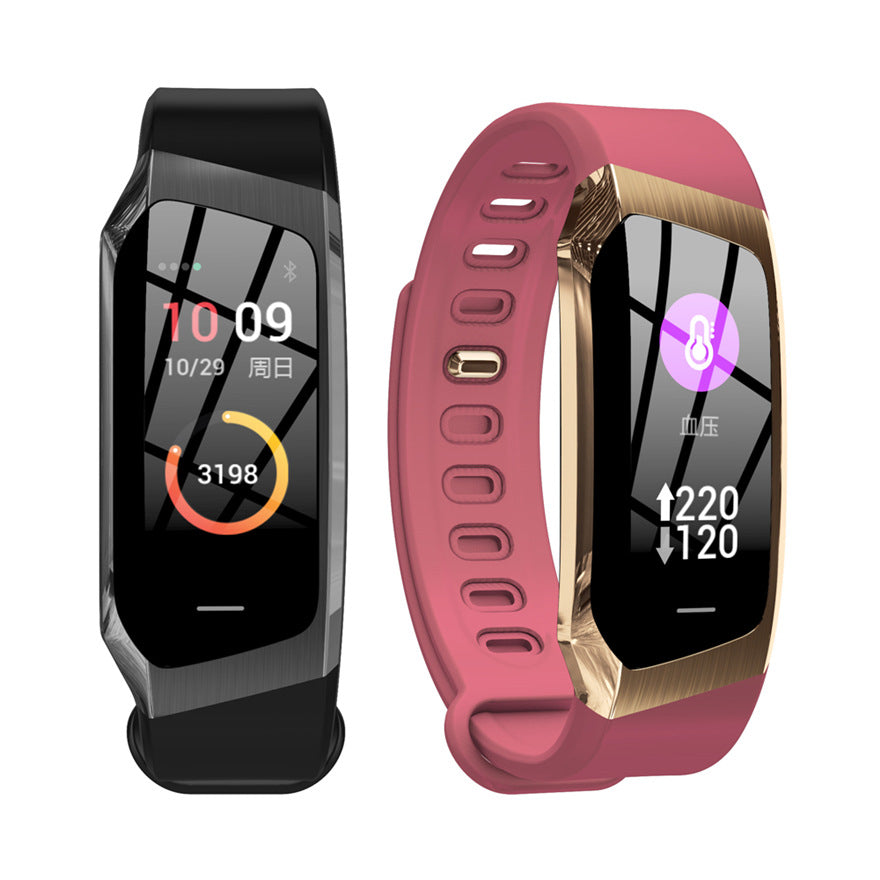 Smart Color Screen Bracelet Pedometer Heart Rate Blood Pressure Monitoring