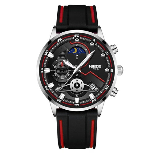 True Three Eyes Six Hands Quartz Men's Watch