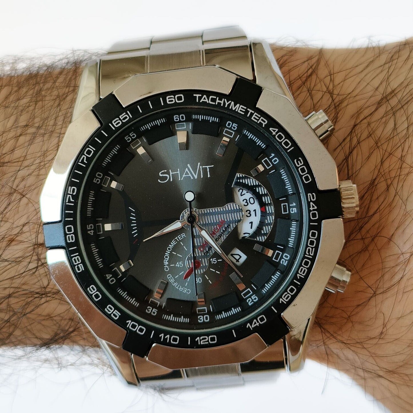 Men's Watch Relojes De Hombre Stainless Steel