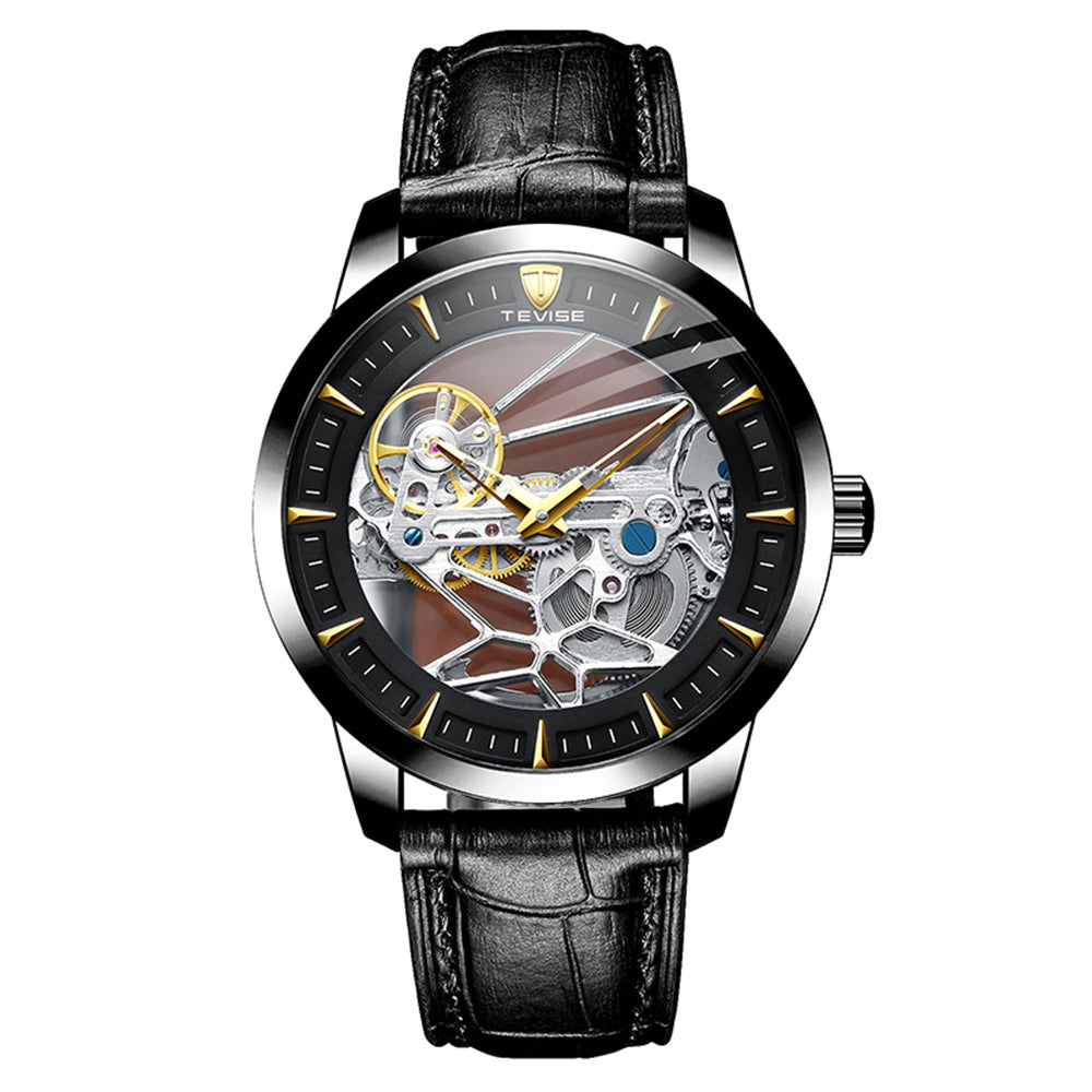 Watch Men's Mechanical Watch Automatic Waterproof Hollow Mechanical Watch Men