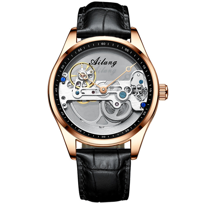 Men's Luminous Skeleton Automatic Mechanical Watch