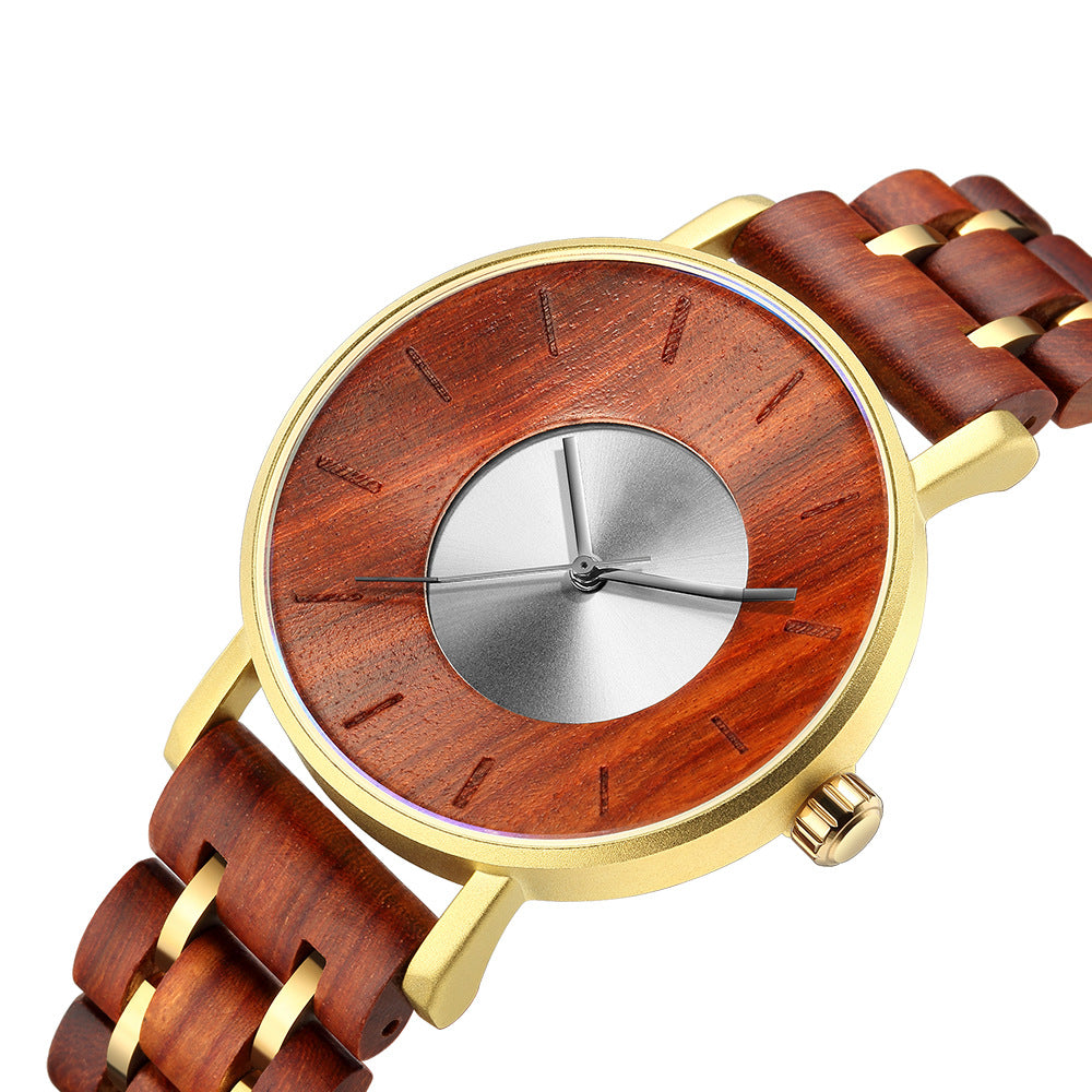 Alloy Room Wood Watch Summer Men's Fashion