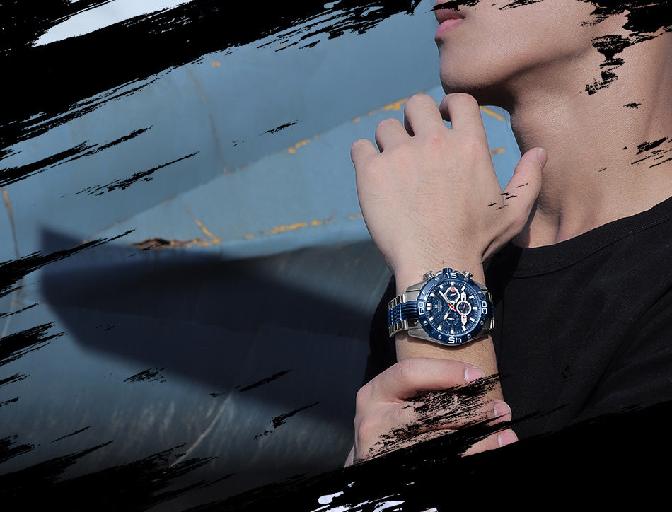 Men's Watch Fashion Trend Timing Luminous Movement