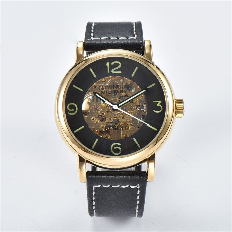 Waterproof Automatic Mechanical Hollow Men's Watch