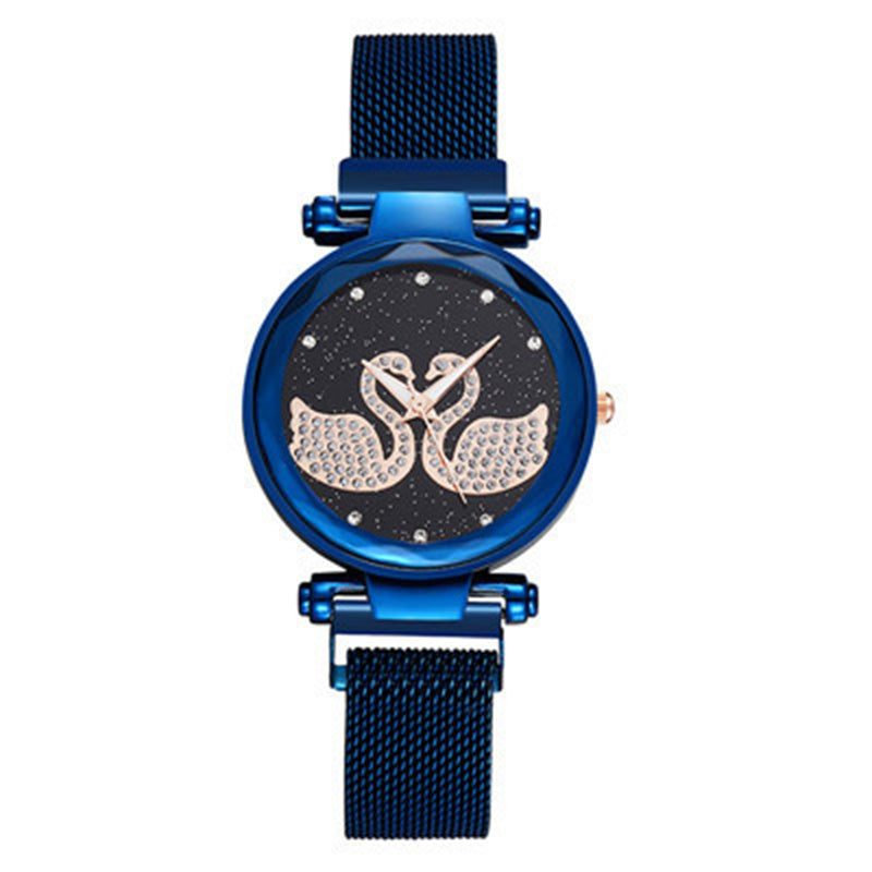 Magnet quartz ladies watch