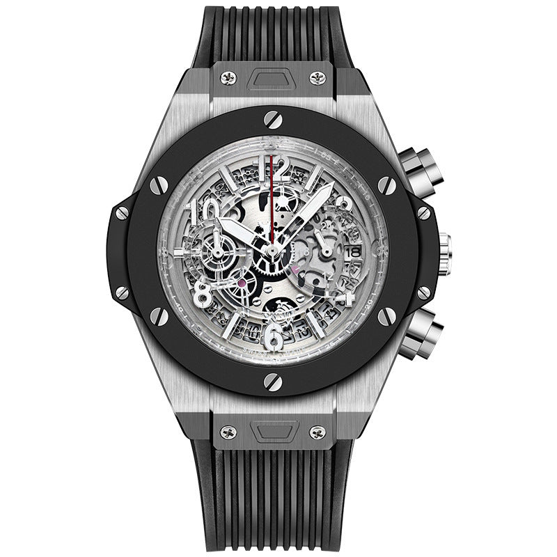 Men's Watch Sports Silicone Fashion Calendar Quartz Watch