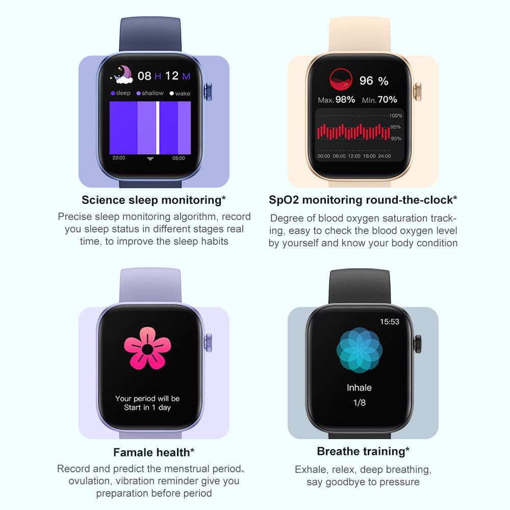 IP67 Waterproof Full Screen Smart Watch