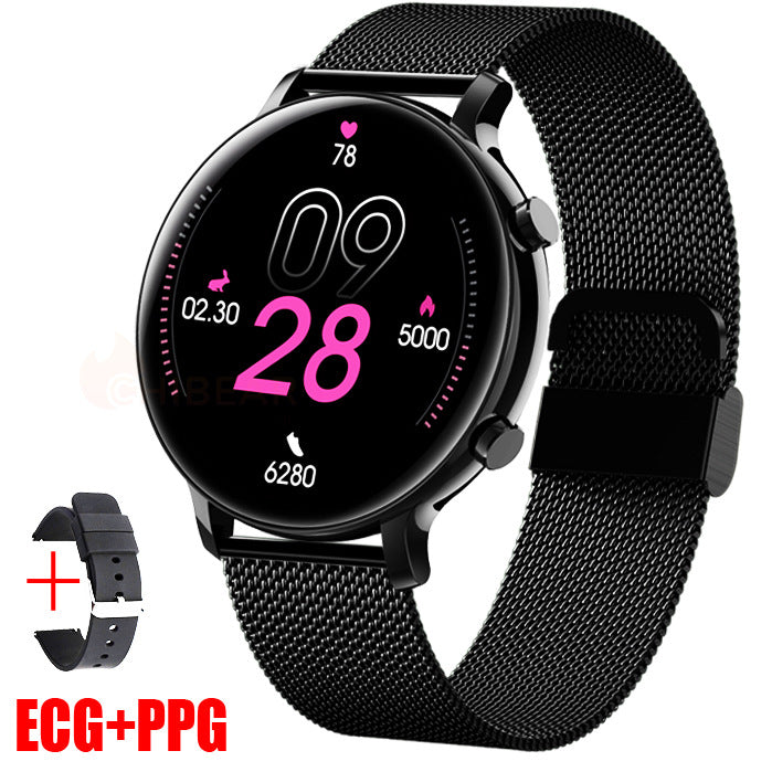 Bluetooth Call Smartwatch Business Stainless Steel Strap