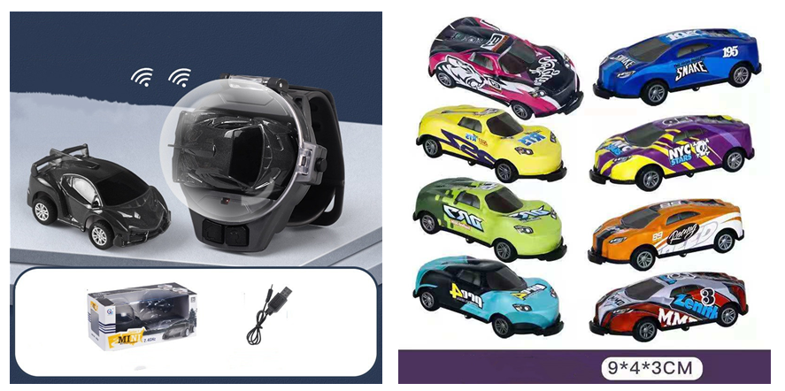 Children's Toy Car Watch Remote Control Car Mini Racing