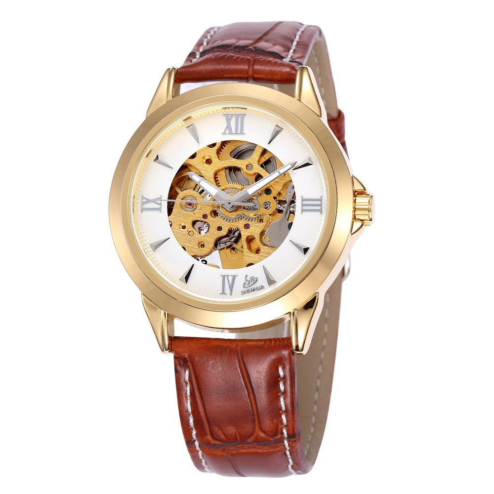 Business Hollow Automatic Mechanical Watch