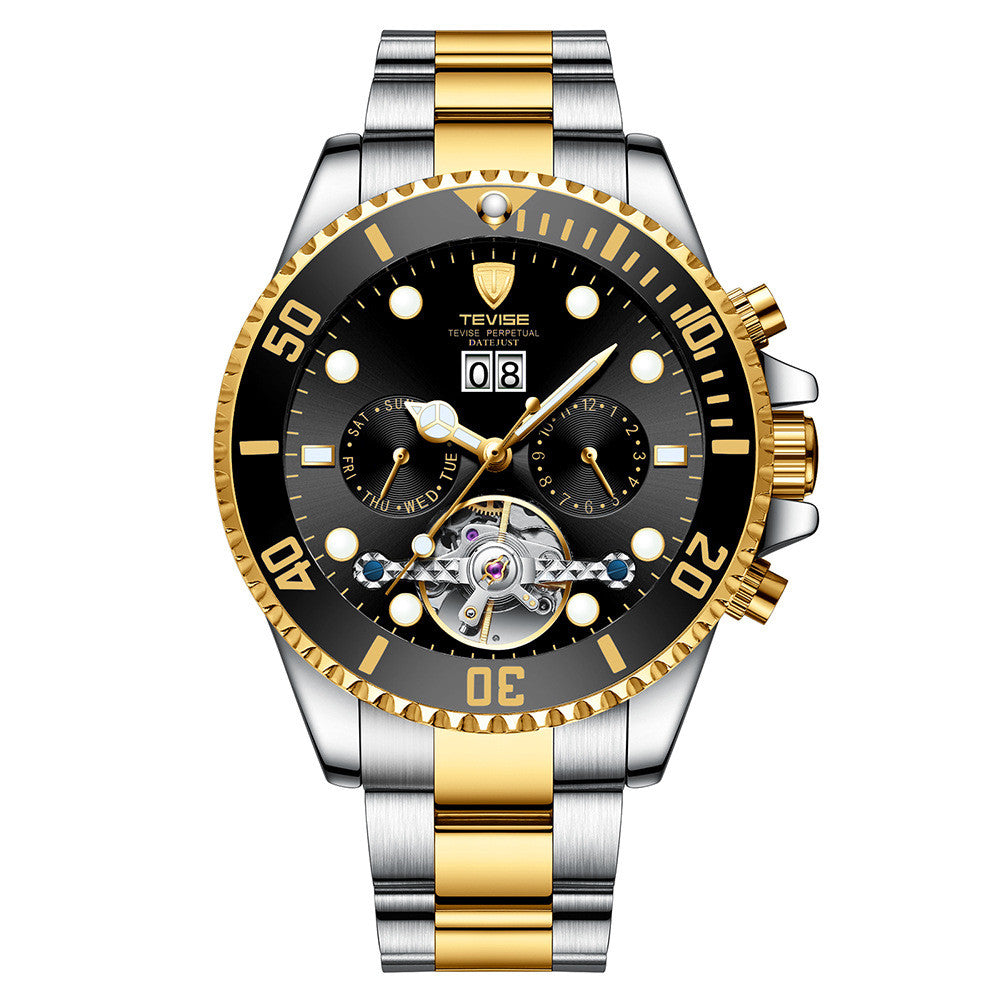 Men's Tourbillon Water Ghost Watch Mechanical Watch