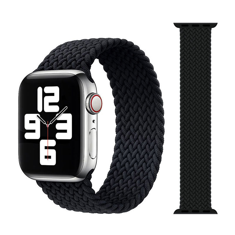 Fashion Trend New Watch Strap Elastic Single Loop Braided