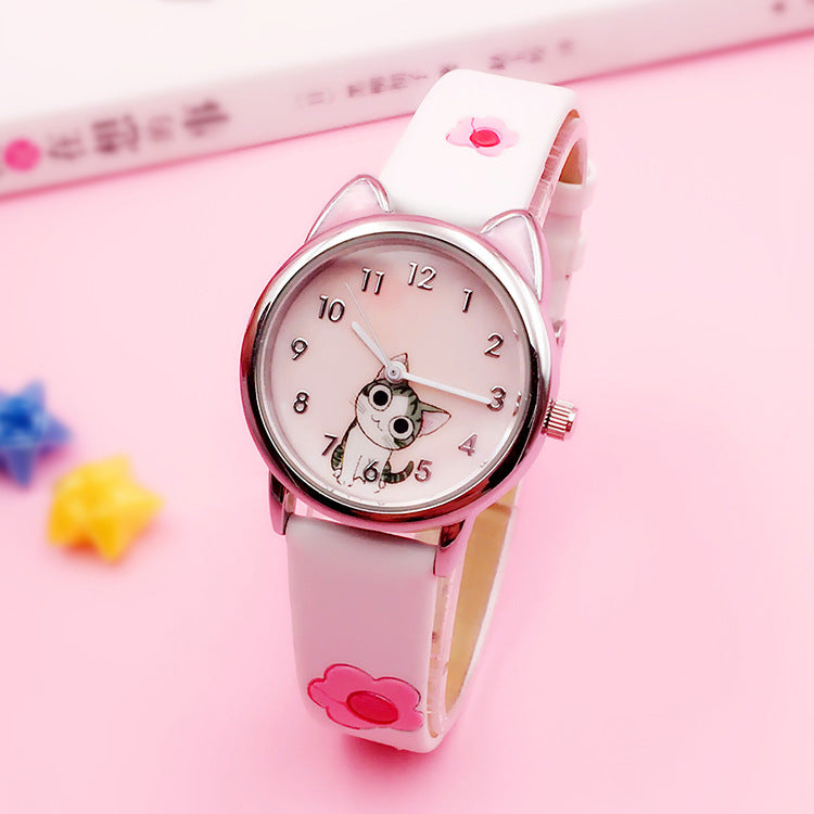 Girls Cartoon Baby Cute Fashion Elementary And Middle School Students Electronic Watch