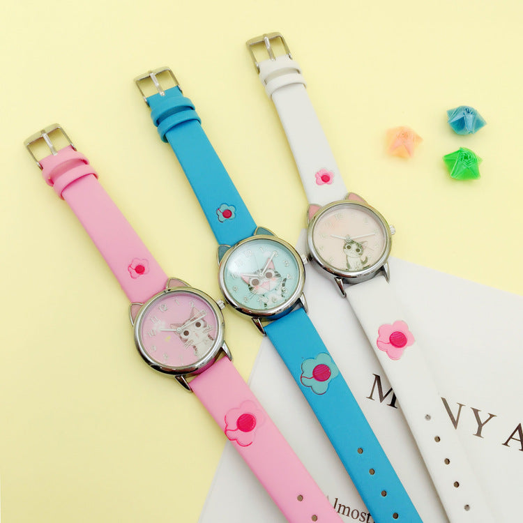 Girls Cartoon Baby Cute Fashion Elementary And Middle School Students Electronic Watch