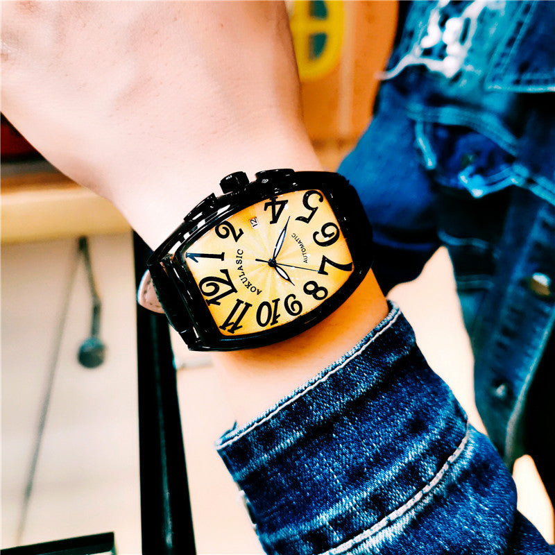 Fashion Skeleton Automatic Mechanical Men's Watch