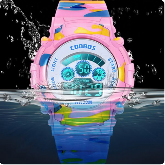 Student Sports Waterproof Children  Electronic Watch