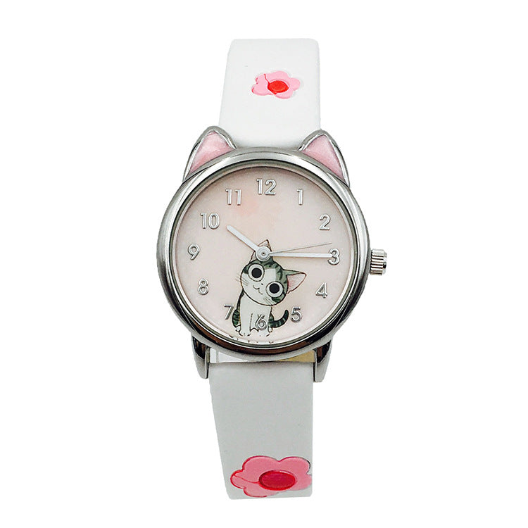 Girls Cartoon Baby Cute Fashion Elementary And Middle School Students Electronic Watch