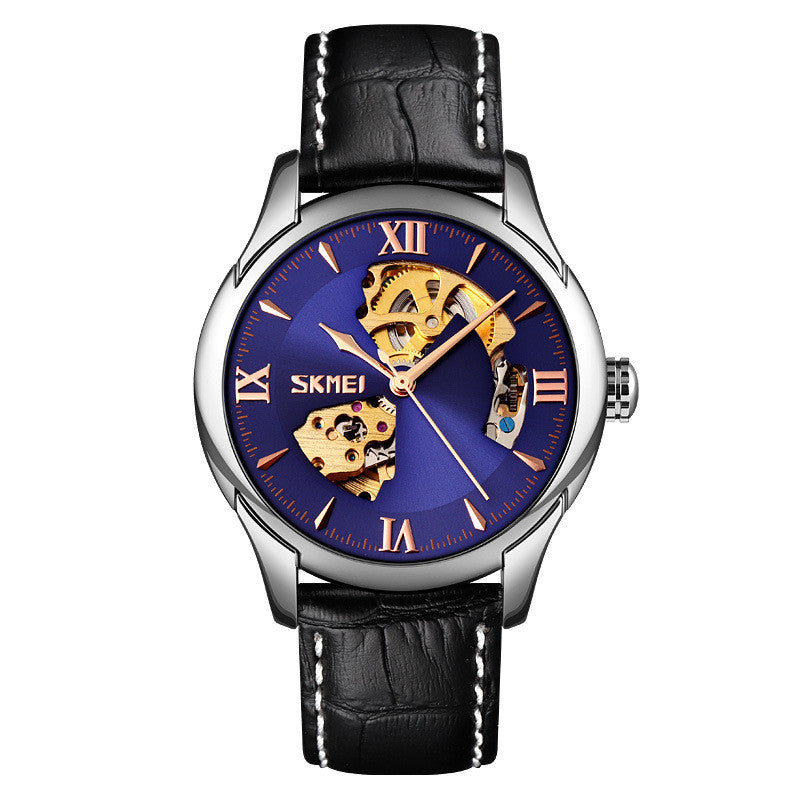 Waterproof Men's Automatic Skeleton Mechanical Watch