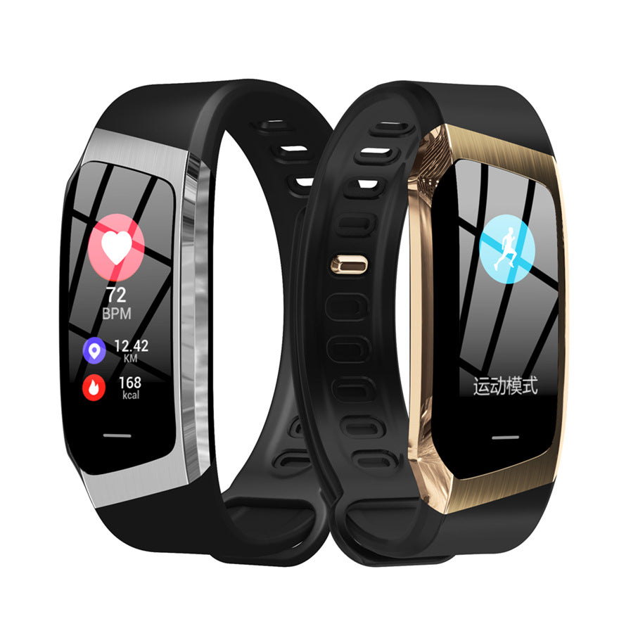 Smart Color Screen Bracelet Pedometer Heart Rate Blood Pressure Monitoring