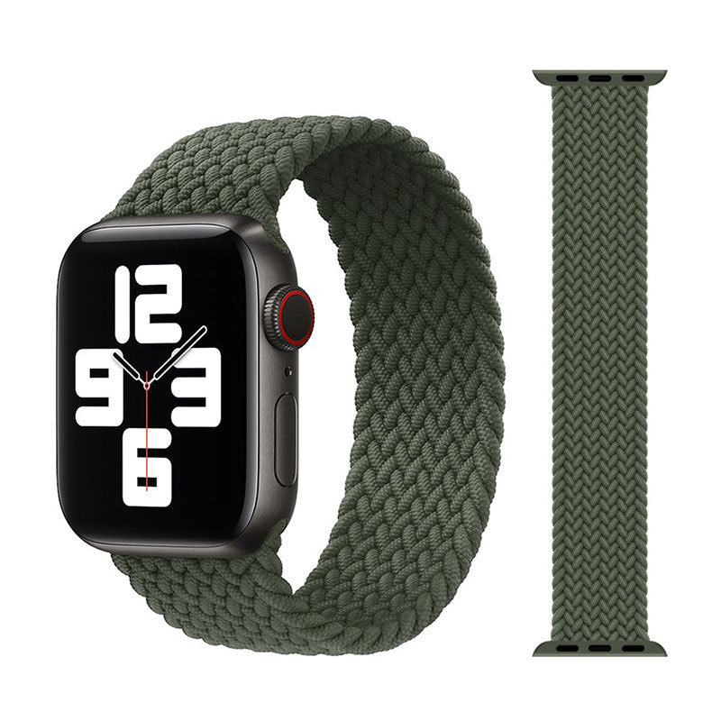 Fashion Trend New Watch Strap Elastic Single Loop Braided