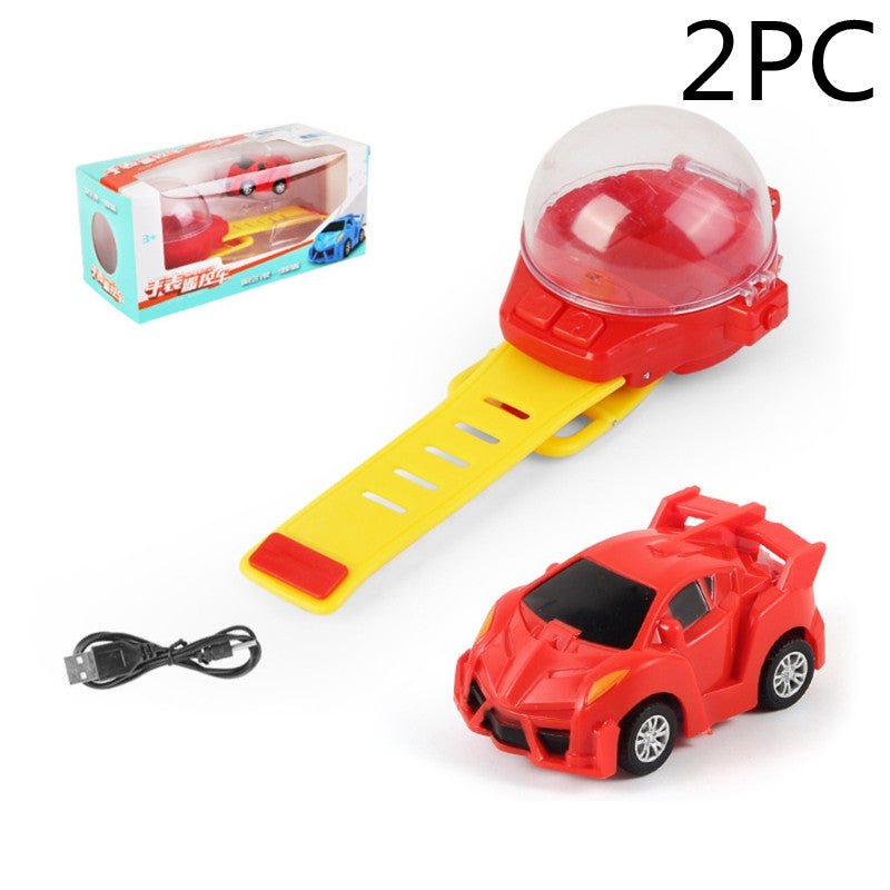 Children's Toy Car Watch Remote Control Car Mini Racing