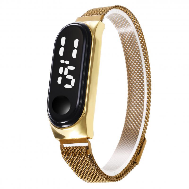 Led Watch Magnetic Magnet Waterproof Touch Meter Fashion Touch
