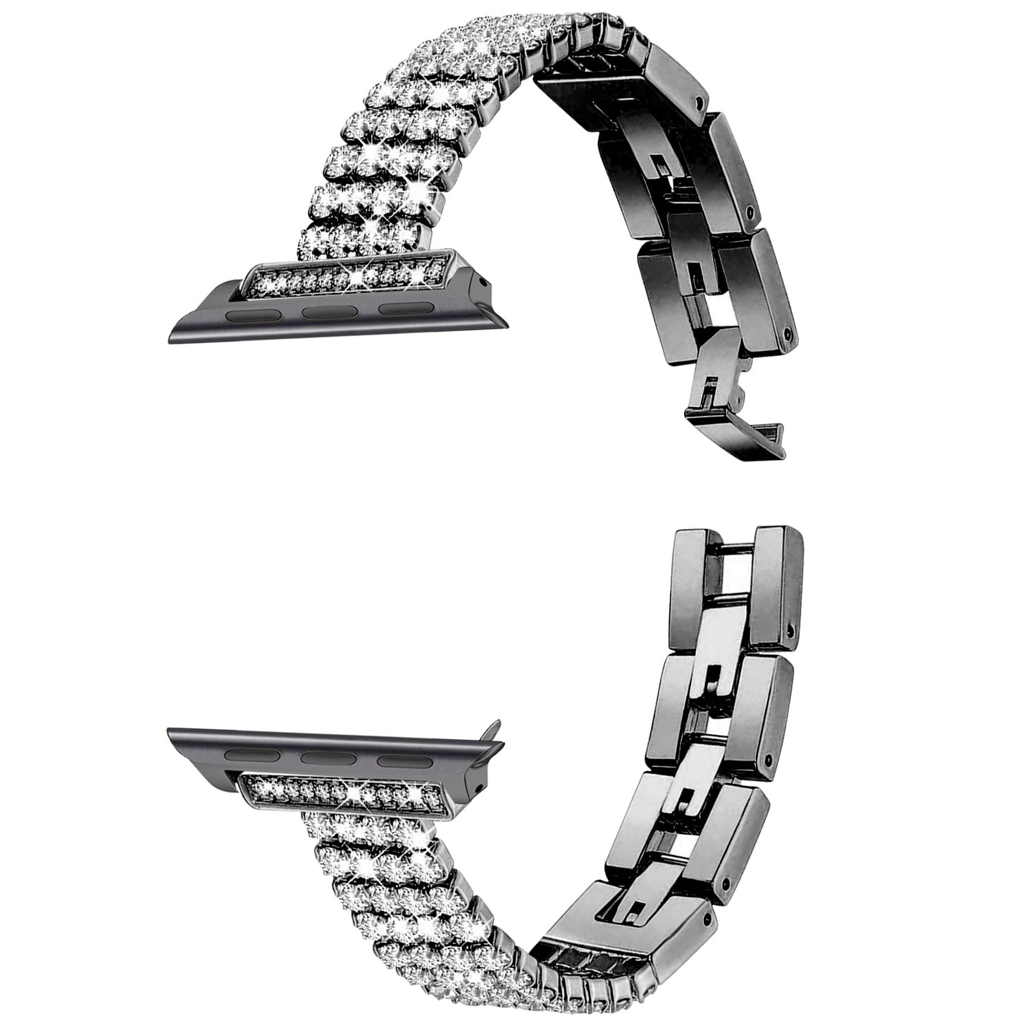 Stainless Steel Metal Four-row Diamond Chain