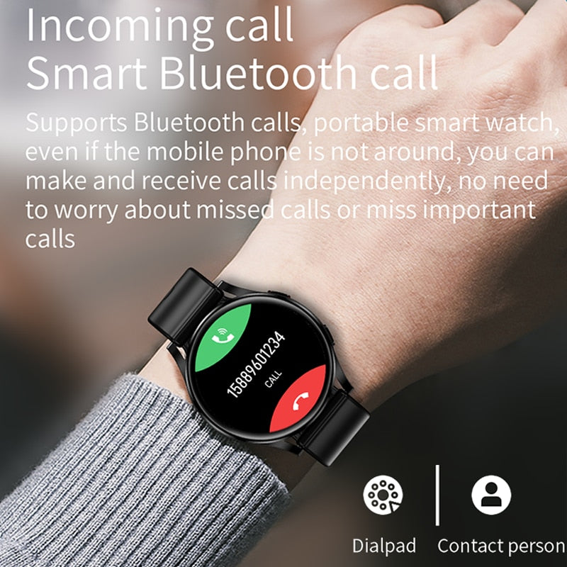 Smart Watch Women Bluetooth Call waterproof Heart Rate