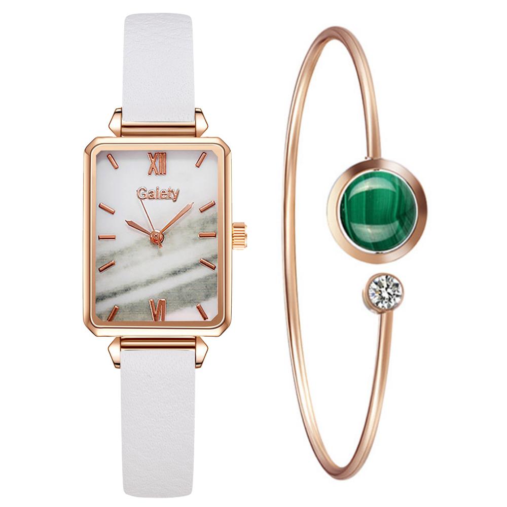 Gaiety Women Fashion Quartz Watch Bracelet Set