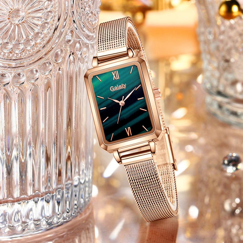 Gaiety Women Fashion Quartz Watch Bracelet Set