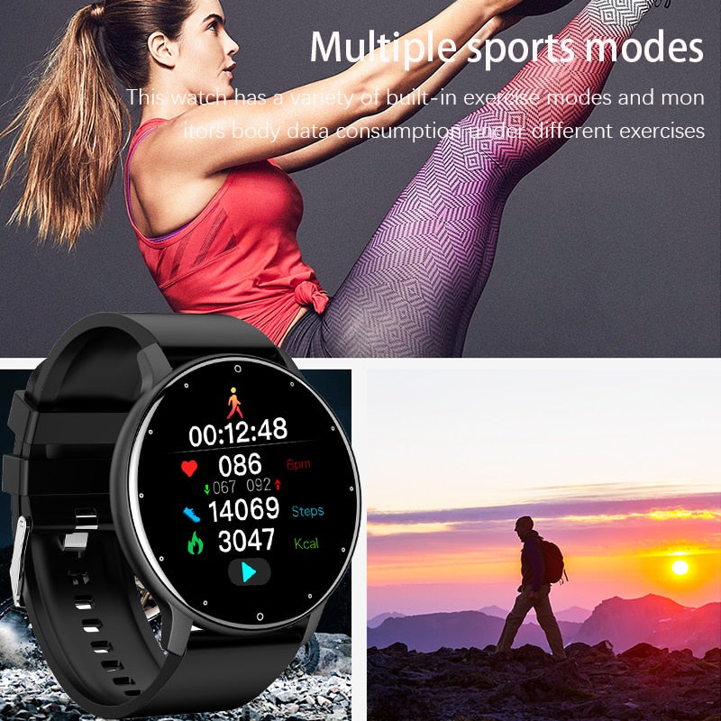 LIGE New Smart Watch Men And Women Sports watch