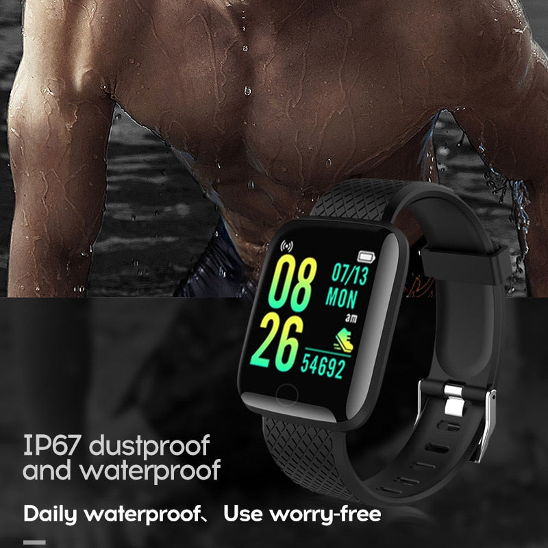 Smart Watches Blood Pressure Waterproof Heart Rate Monitor