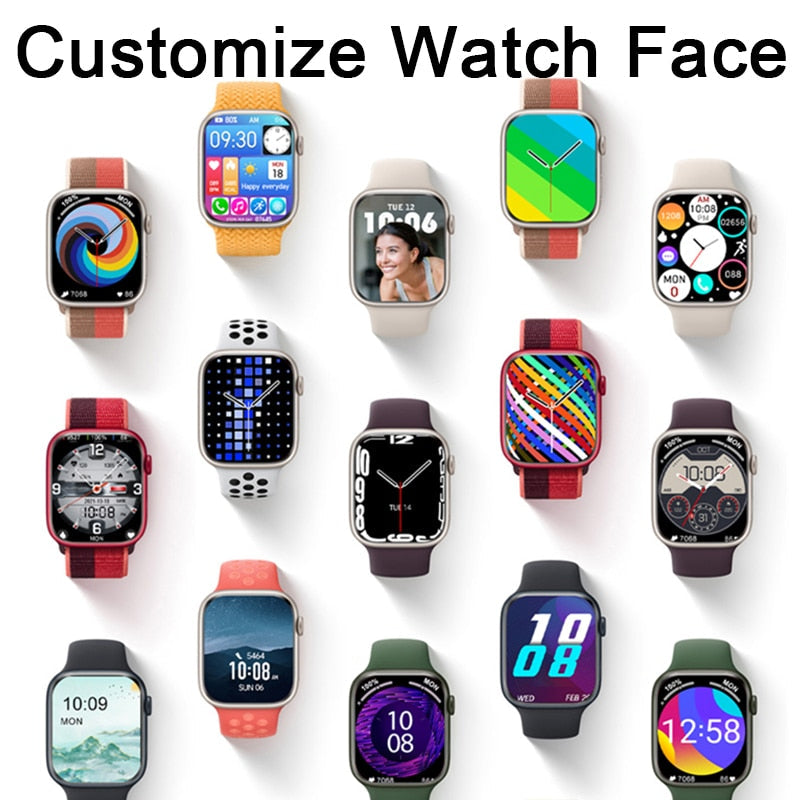 Smart Watch Wireless Charging Smartwatch Bluetooth Calls Watches