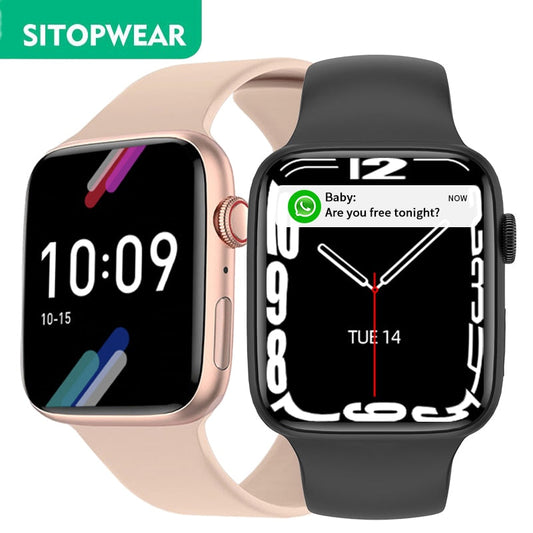 Smart Watch Wireless Charging Smartwatch Bluetooth Calls Watches